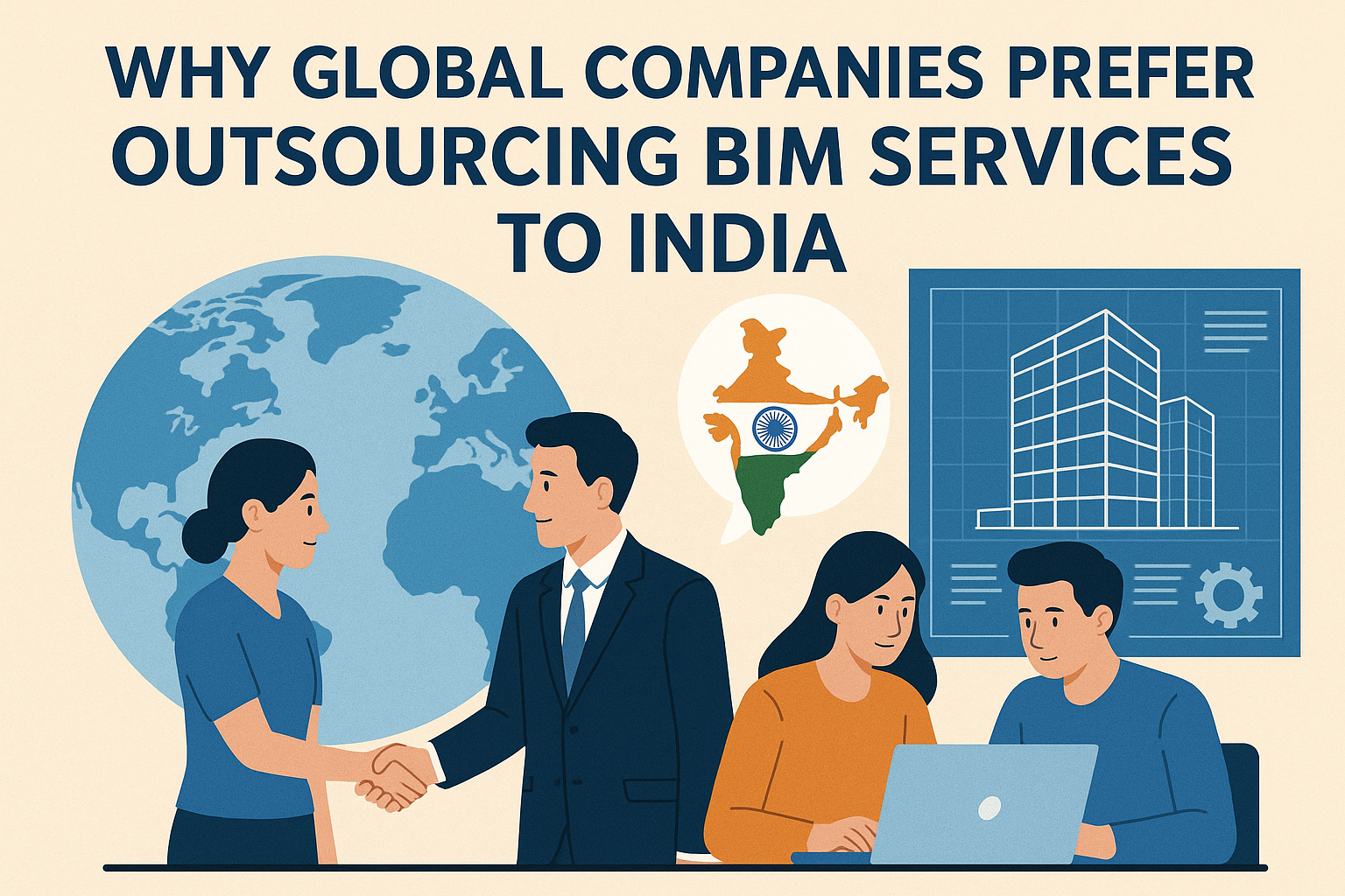 Why Global Companies Prefer Outsourcing BIM Services to India