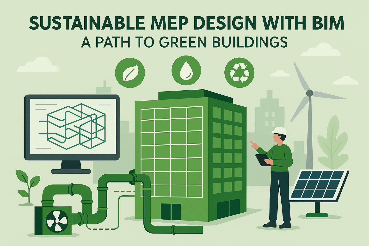 Sustainable MEP Design with BIM: A Path to Green Buildings