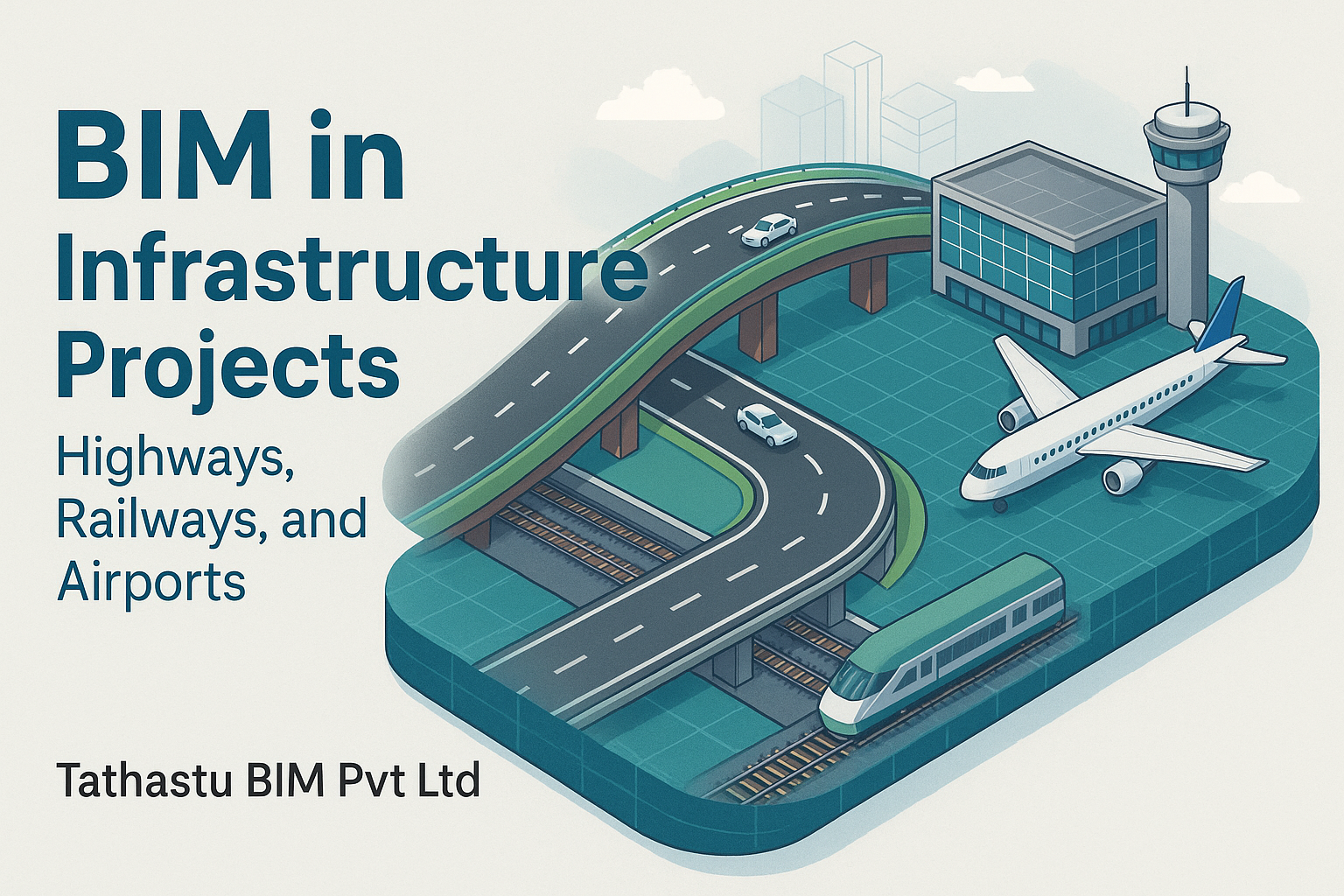 BIM in Infrastructure Projects: Highways, Railways, and Airports